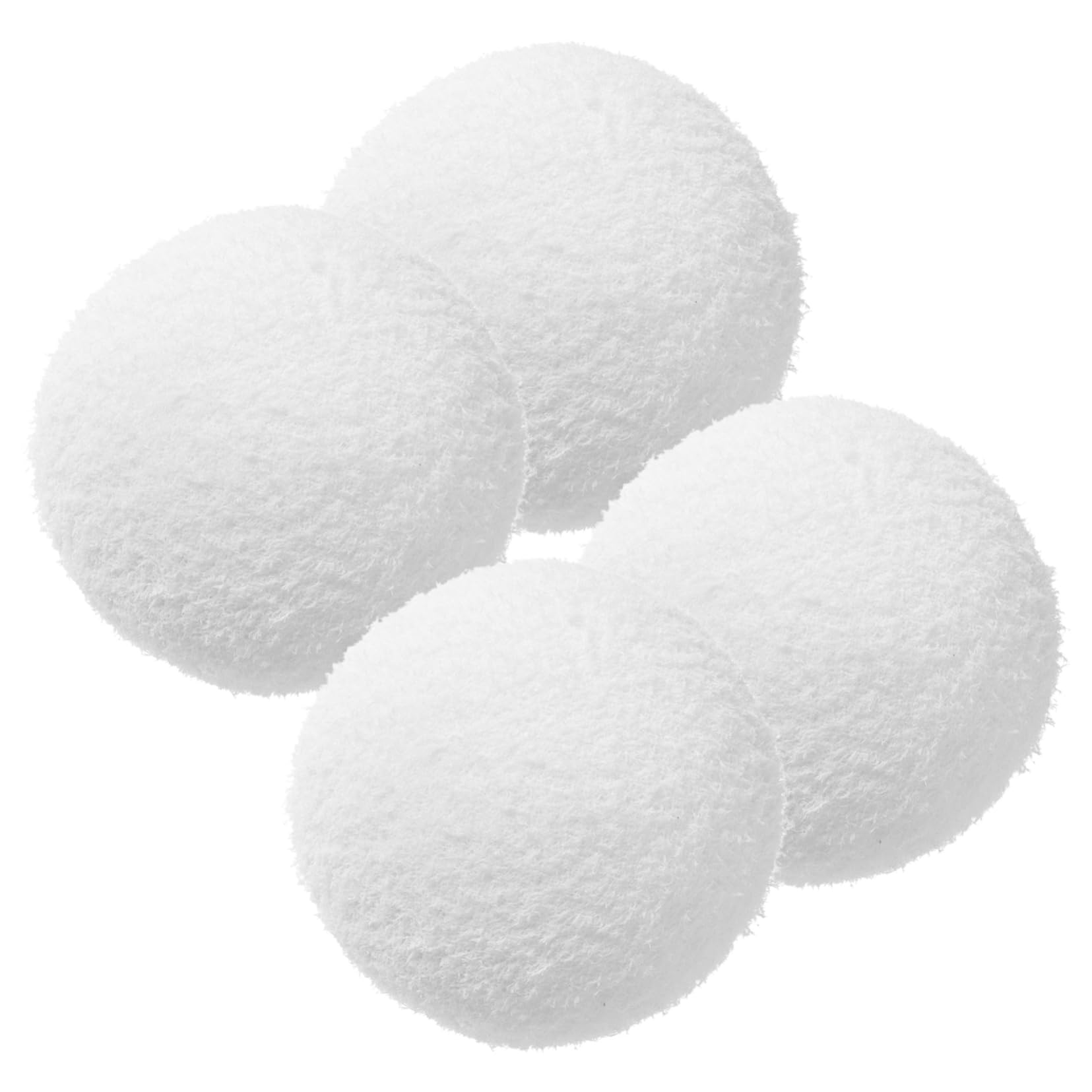 Toyvian 5 Ensembles Éponge Absorbante D'Huile pour Piscine Boules De Nettoyage Éponge D'Élimination D'Huile Filtre D'Aquarium Filtre en Fibre Boules 4 pièces * 5