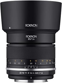 Rokinon Series II 85mm F1.4 عدسة تليفوتوغرافية مختومة للطقس لـ Canon M ، SE85-M