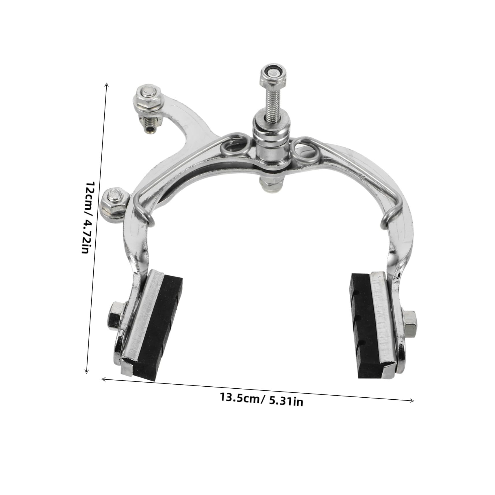 KICHOUSE C Brake Caliper for Bikes Old Fashioned Rear Bicycle Brake Caliper Thick C Brake Holder for Folding Bikes Color Bike Brake Caliper