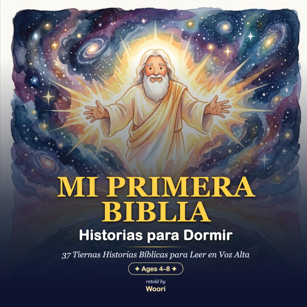 Mi Primera Biblia: Historias para Dormir: 37 Tiernas Historias Bíblicas para Leer en Voz Alta — Antiguo y Nuevo Testamento (4-8 años)