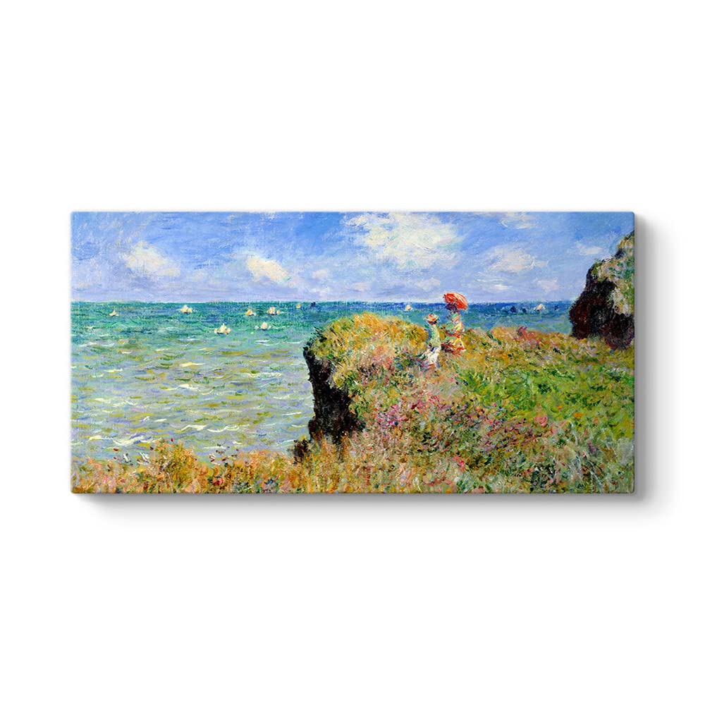 Claude Monet - Landscape Tablosu 100 x 50