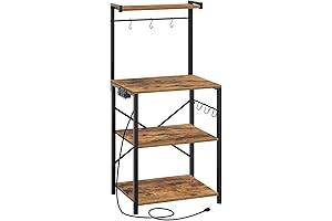 Bakers Rack with Power Outlets