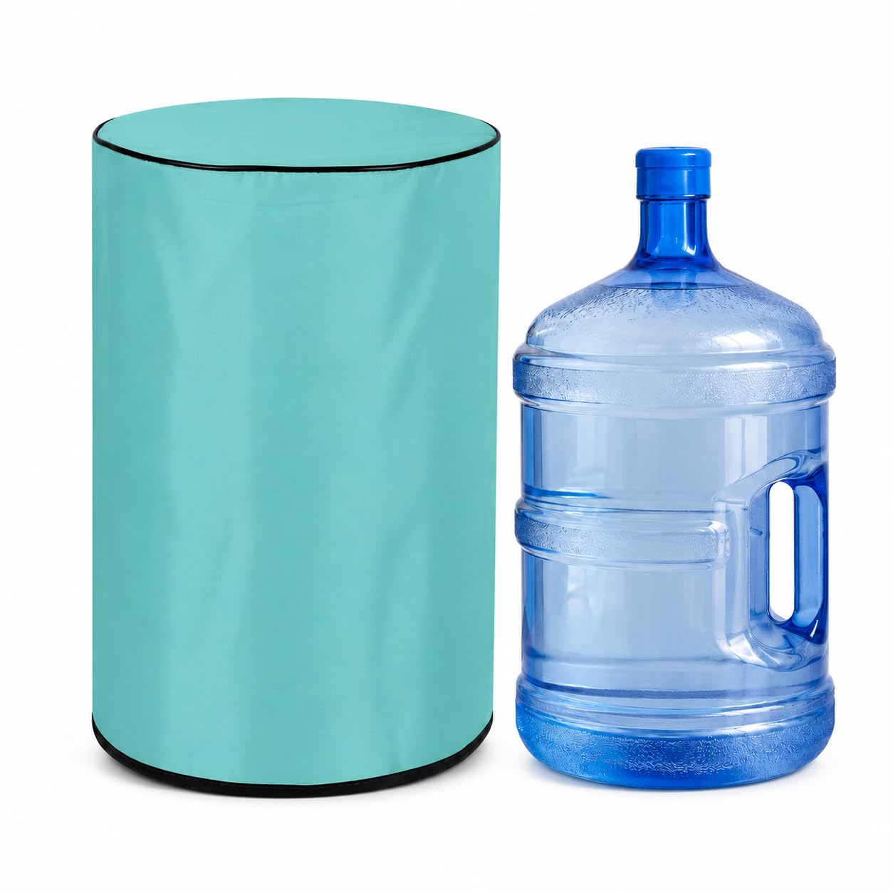 Premium Water Dispenser Bottle Cover for 20 Litre Water Cans – Dustproof Washable Reusable Protector (Green)-image-28