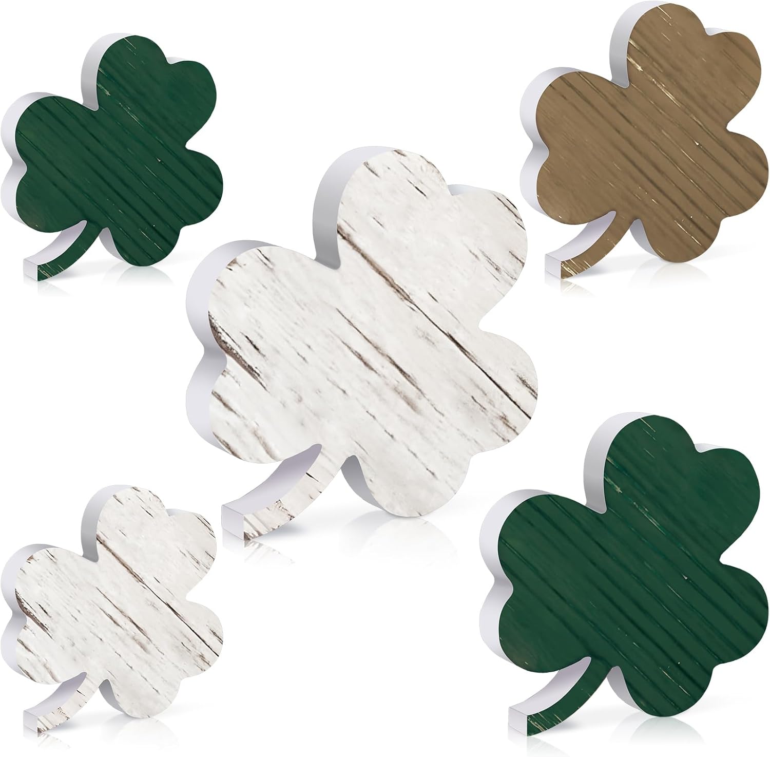 Yousoontic 5 Pcs St. Patrick’s Day Table Wooden Signs… Yousoontic 5 Pcs St. Patrick’s Day Table Wooden Signs…