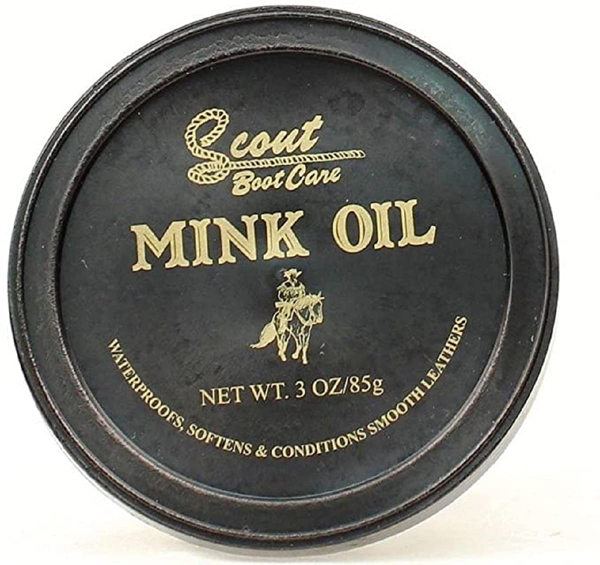 HorseSaddleShop Scout Mink Oil Tub 03984