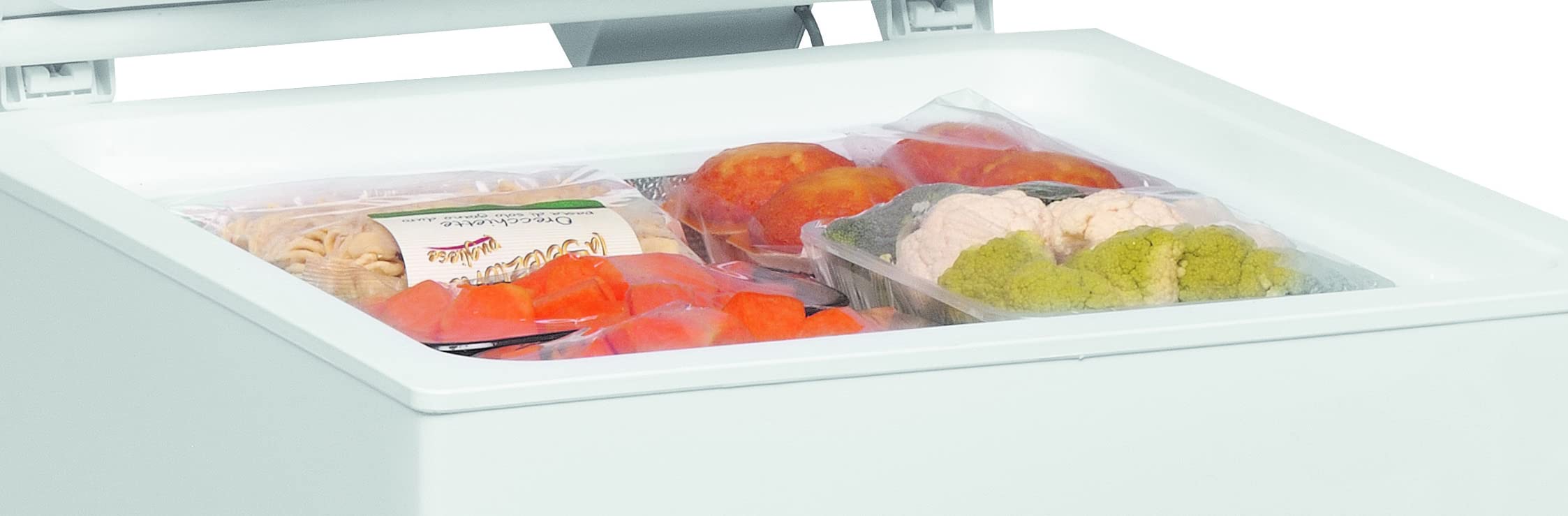 Whirlpool WHS 1022 3 - Congelatore A Pozzetto 99 Litri Classe Energetica E. Congelatore A Pozzetto Piccolo, Dimensioni: 86x52,7x56,9cm, Ideale Per Famiglie Piccole.