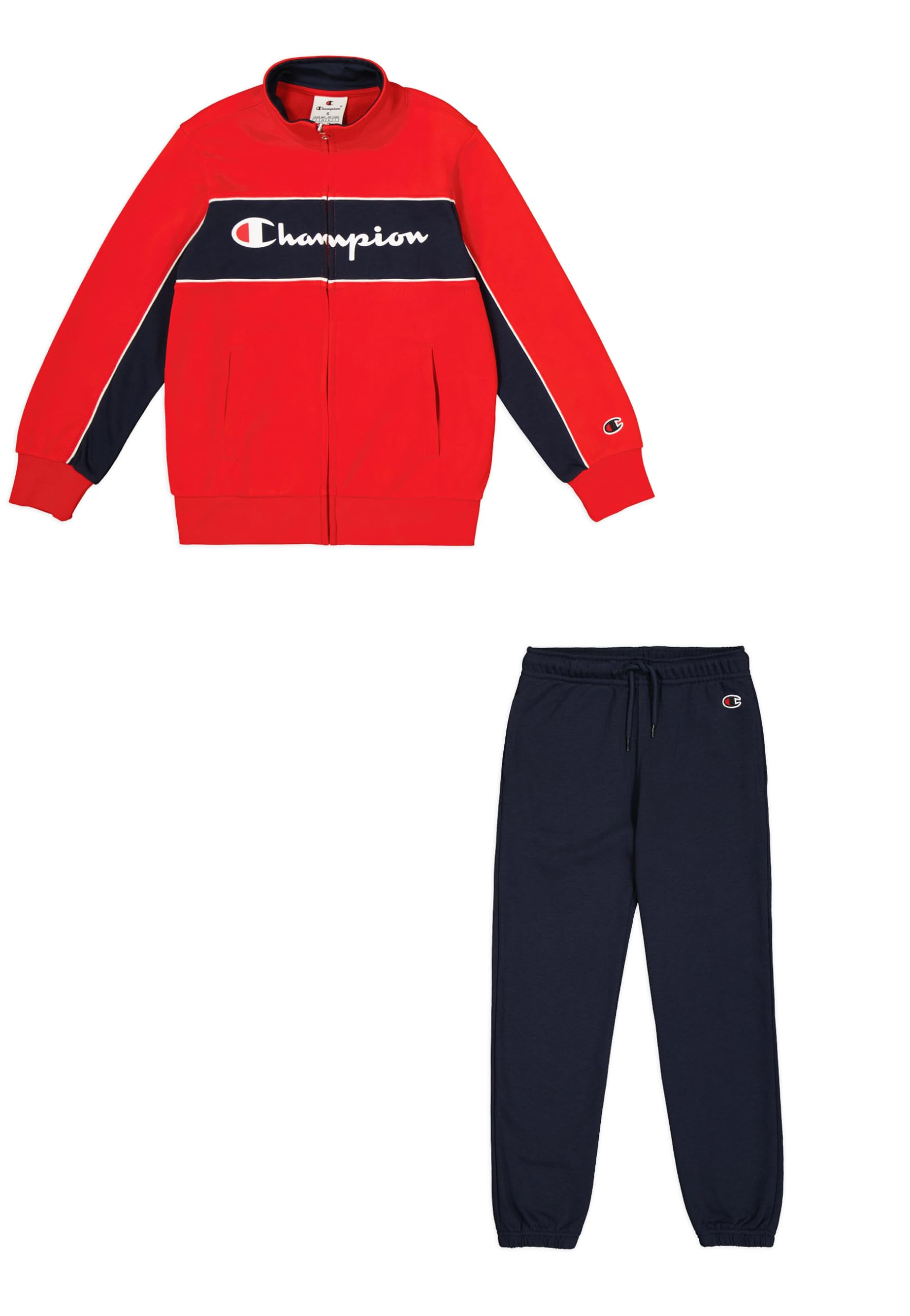 Champion Legacy Boy - Icons Full Zip Hooded Sweatsuit Chándal Niños