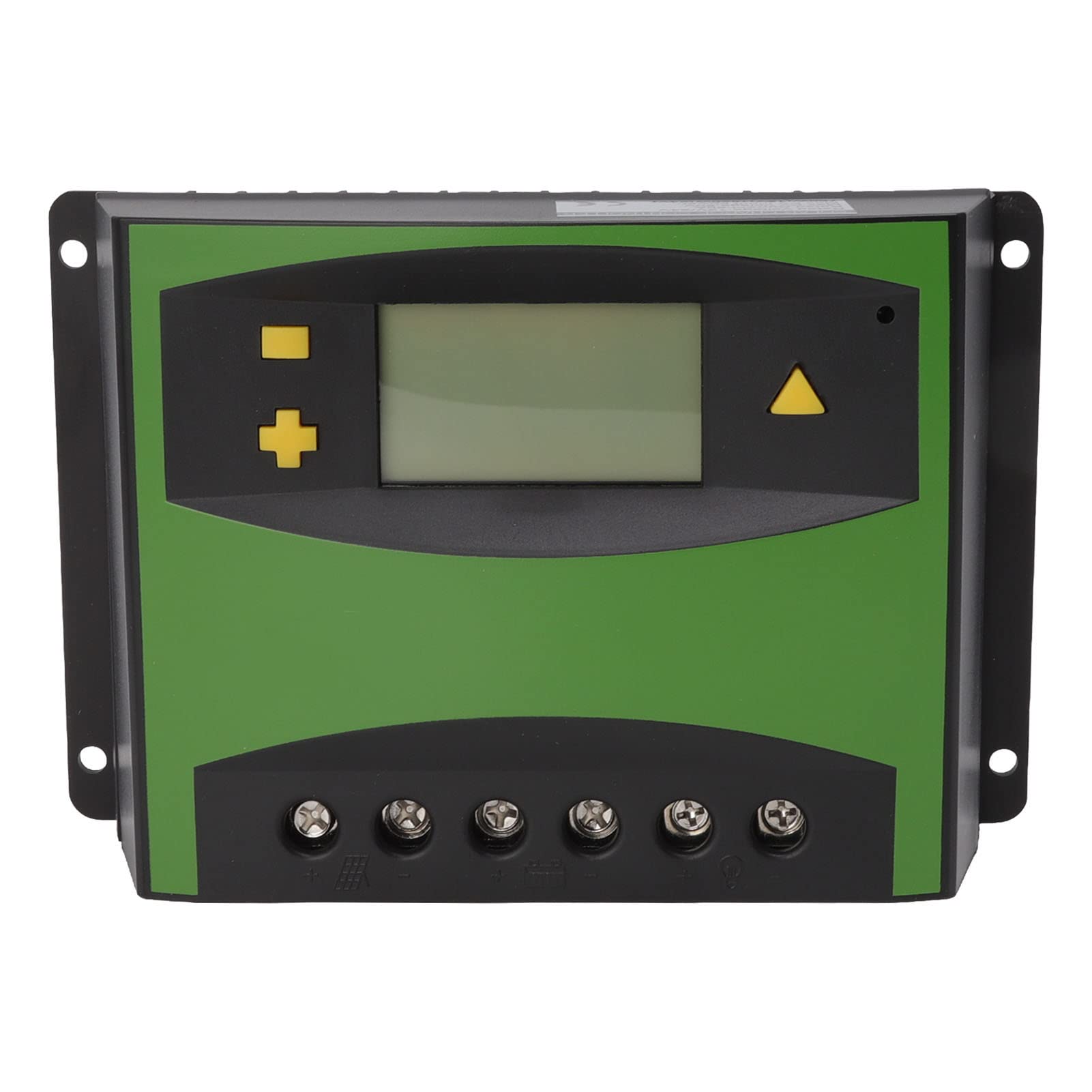 Cocoarm Contrôleur de Charge Solaire, Régulateur de Batterie de Panneau Solaire Intelligent ABS 12 V 24 V 60 A avec écran LCD, Protection de Sortie USB de Charge PWM pour Camping-car, Utilisation