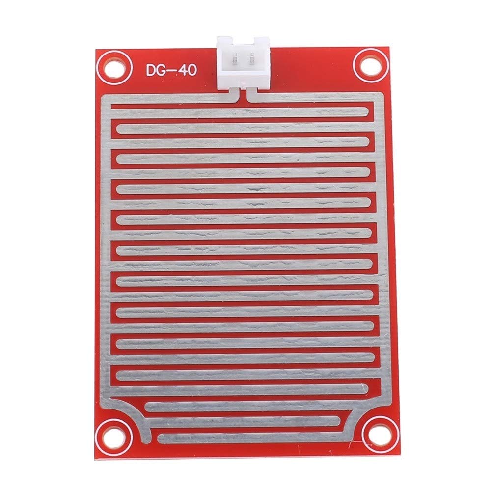 Module de Relais Régulateur Goutte de Pluie 220V, Module Capteur de Goutte de Pluie Interrupteur D'eau Humidité Surface Feuille