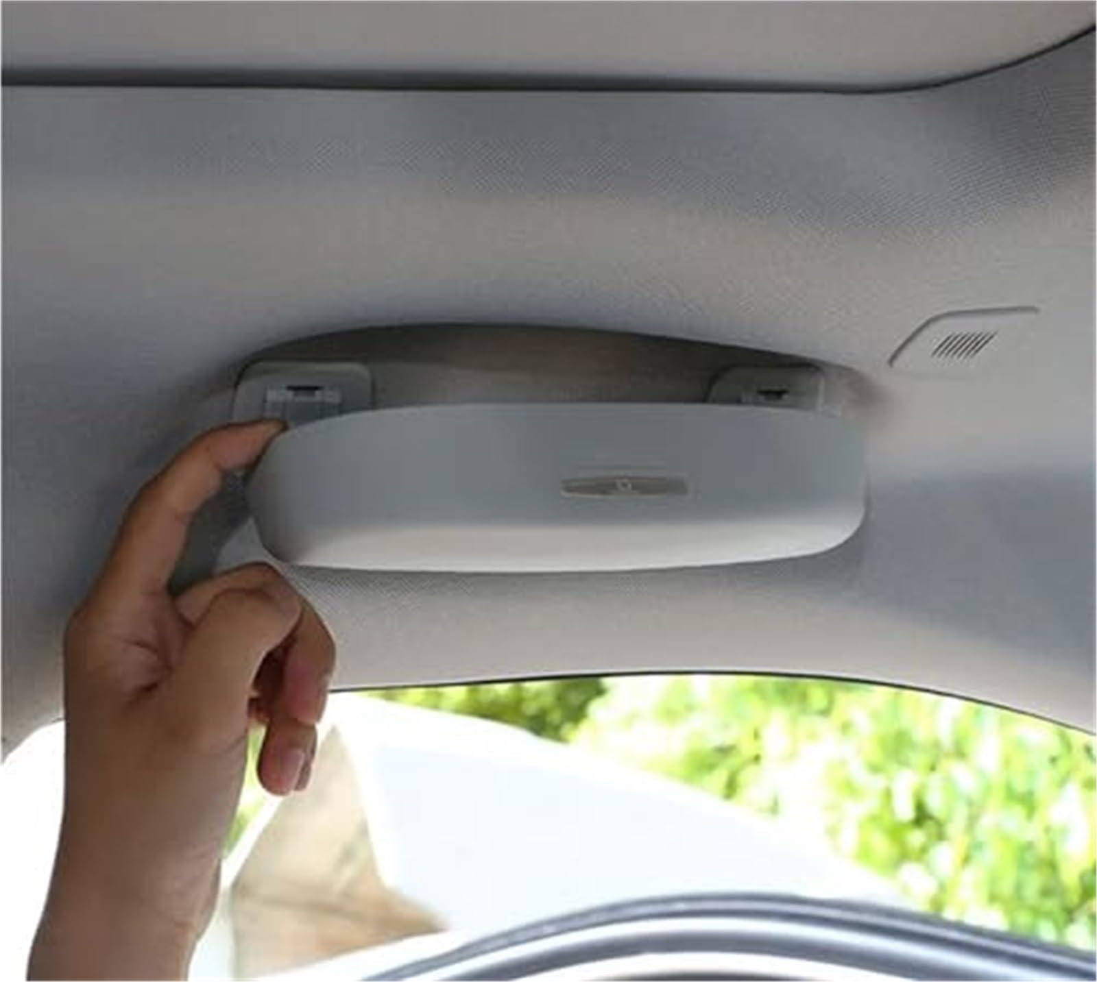 Szwaldaper Étui à Lunettes De Voiture Porte-lunettes De Soleil