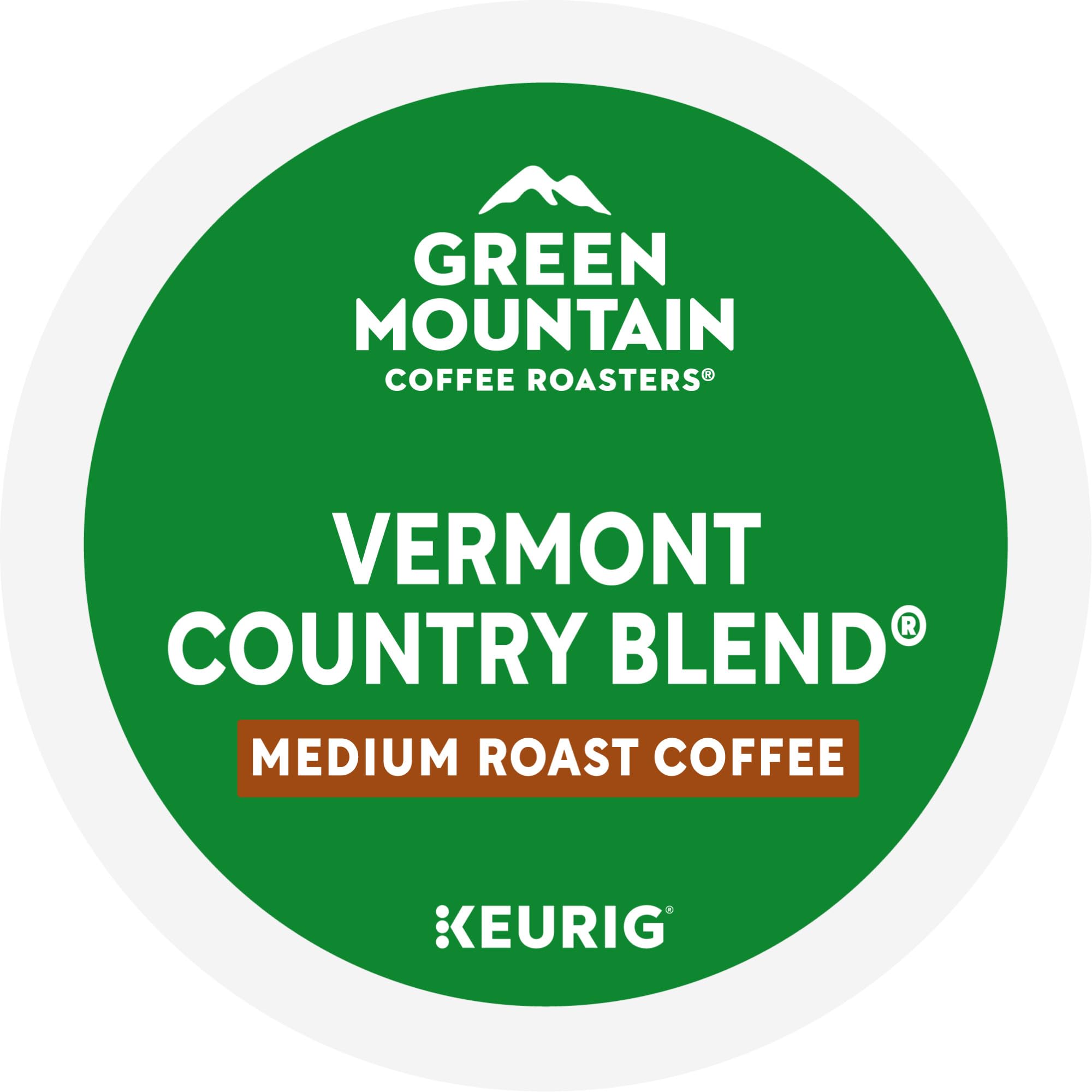 Green Mountain Coffee Roasters Vermont Country Blend Keurig Single-Serve K-Cup Pods, Medium Roast, 96 Count