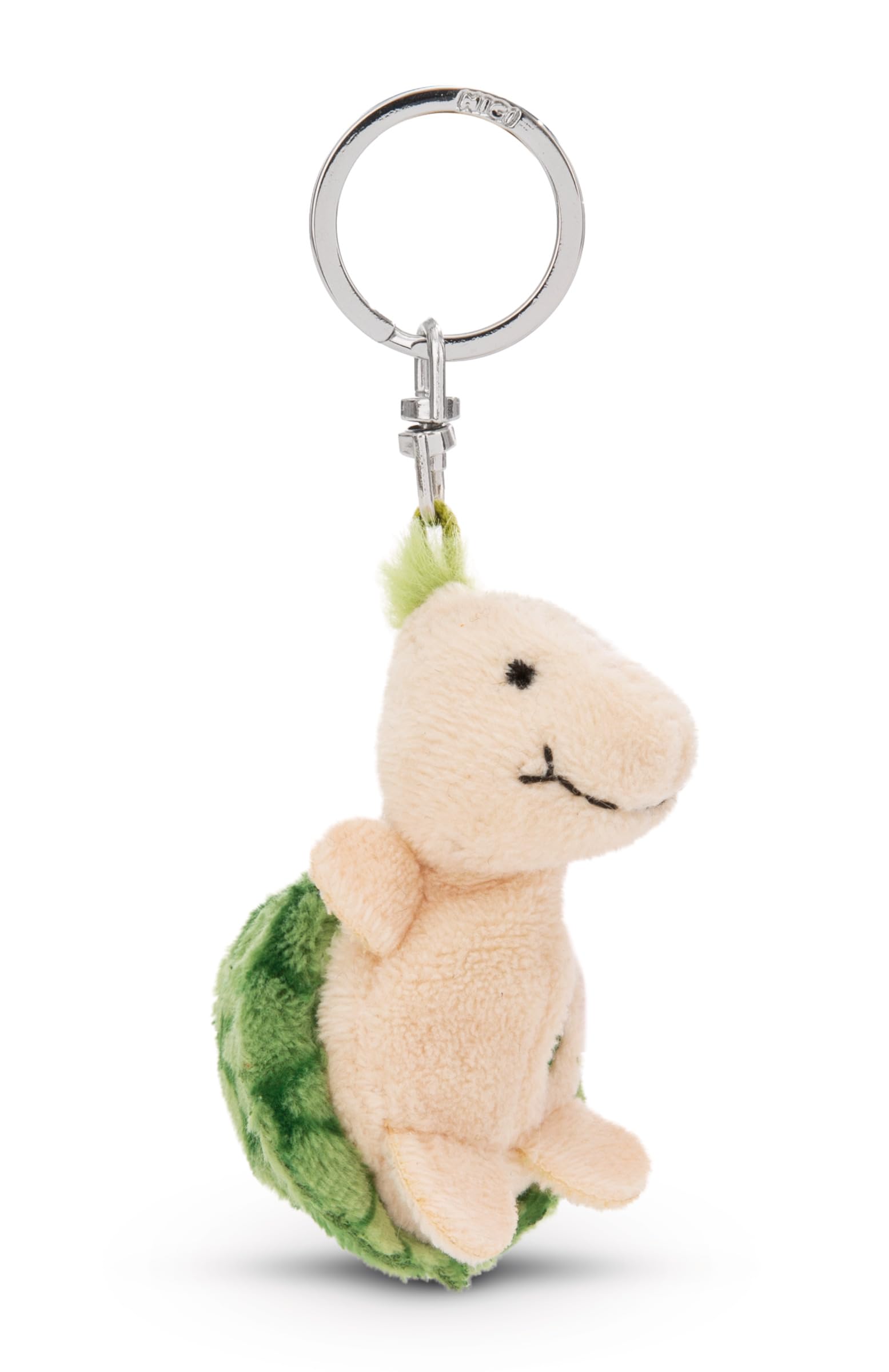 NICI Keyholder turtle with cloverleaf 5cm - green - A loyal companion for backpacks or bags, keychain for key rings & key holders for all ages | 62072