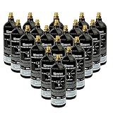 Interstate Pneumatics WRCO2-CL20 20 Oz. CO2 Pin Valve Cylinder Tank Paintball (Hydro 2021) - 20 Pack