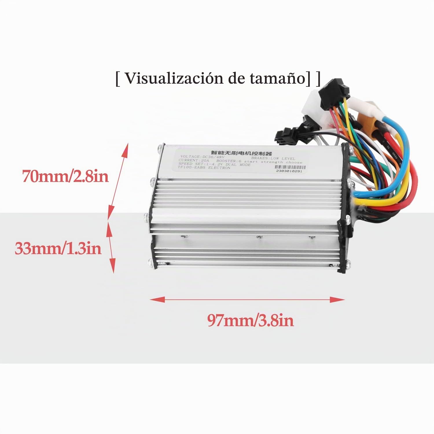 Scooter Controller Motor Brushless Controller 48V 20A Compatible con KUGOO M4 2 Wheeled Scooter