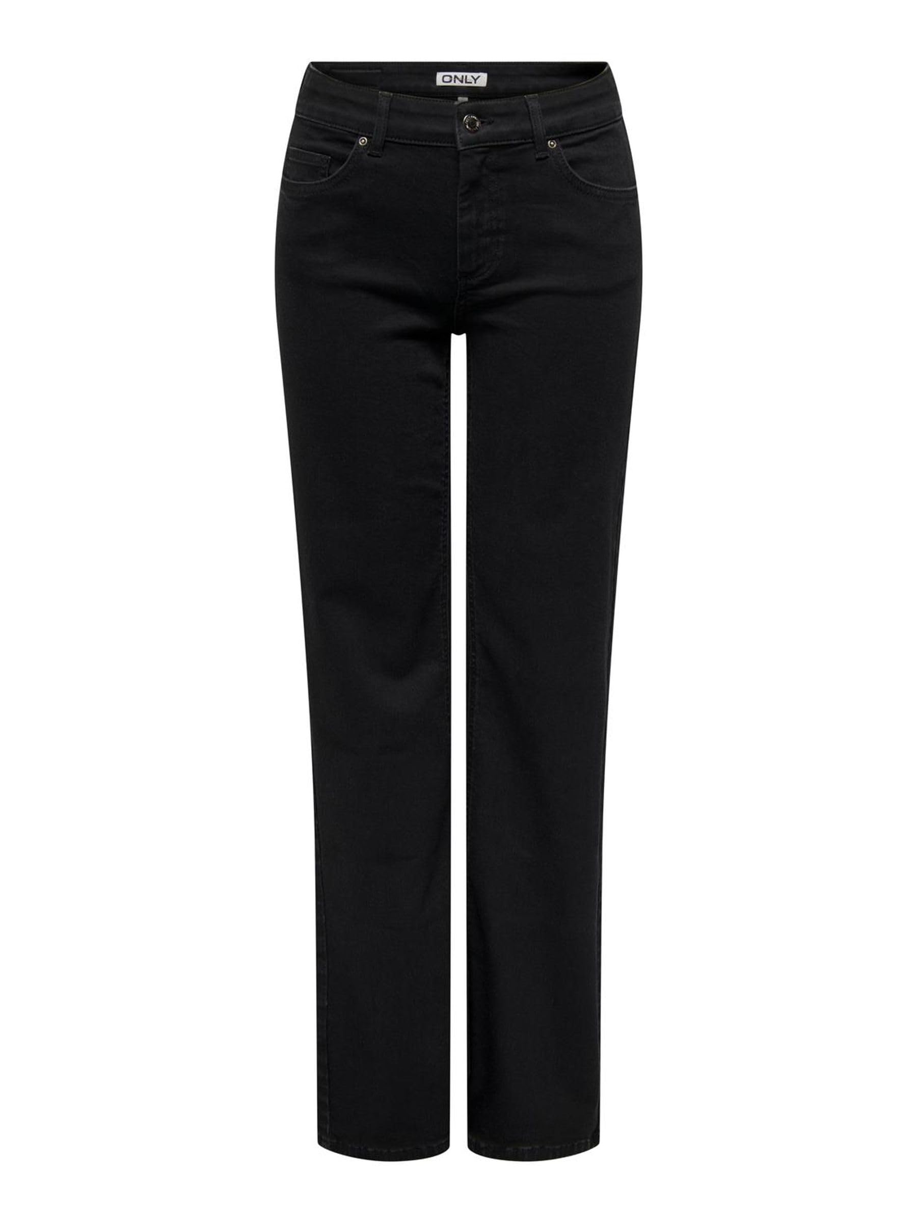 ONLY Female Straight-Fit Jeans ONLBLUSH Mittlere Taille Gerade geschnitten Jeans
