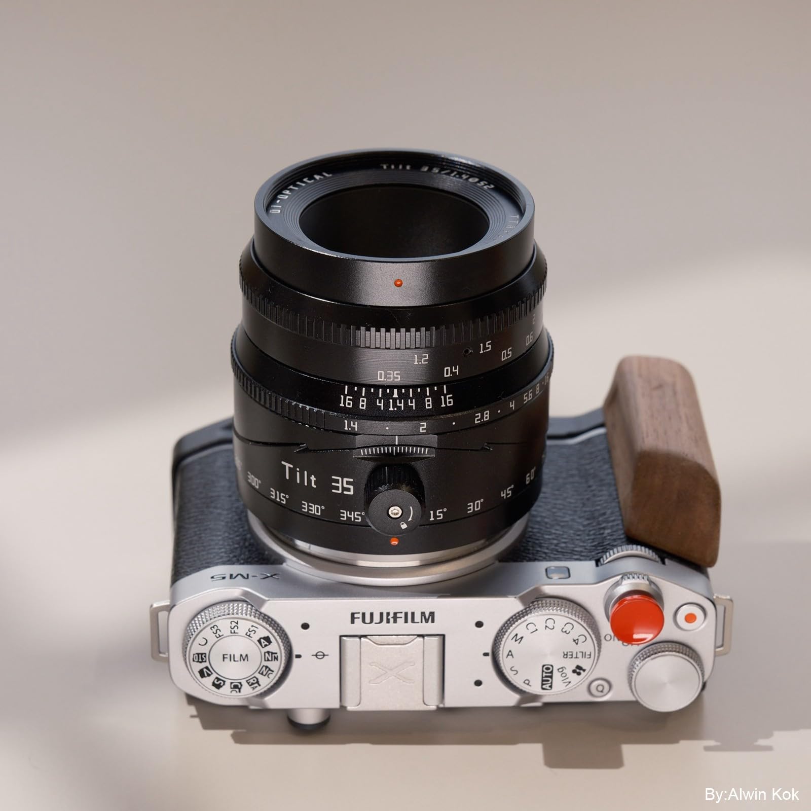 【新同】TTArtisan Tilt 35mm f/1.4 C / FUJI X TTArtisan 35mm F1.4 Tilt X-Mount APS-C Lens for Fuji, Manual