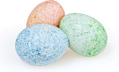 Miniatura 6 de FFchuanhe Paquete de 32 huevos de espuma de 2.75 pulgadas, huevos de espuma de poliestireno, Pascua, Navidad, decoración de bricolaje.