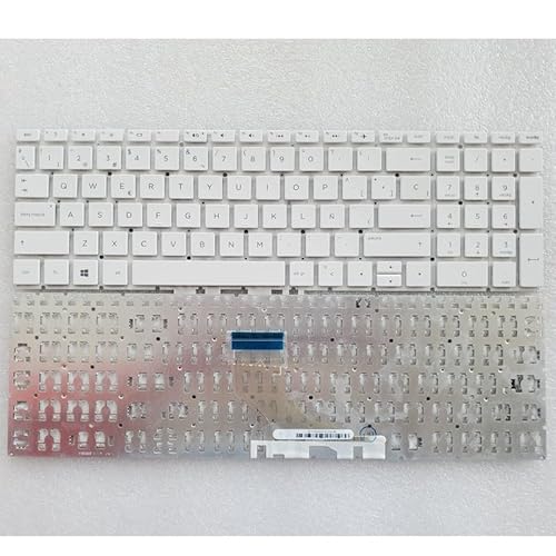 HP Pavilion 15-DA 15-CX 15-DB 15-DX 15-DR GW 250 255 256 G7 15-CN 15-CS 15-CR/CW/DK 17-BY 17-CA TPN-C135 用 SP/LA/AR キーボード(SP Whi