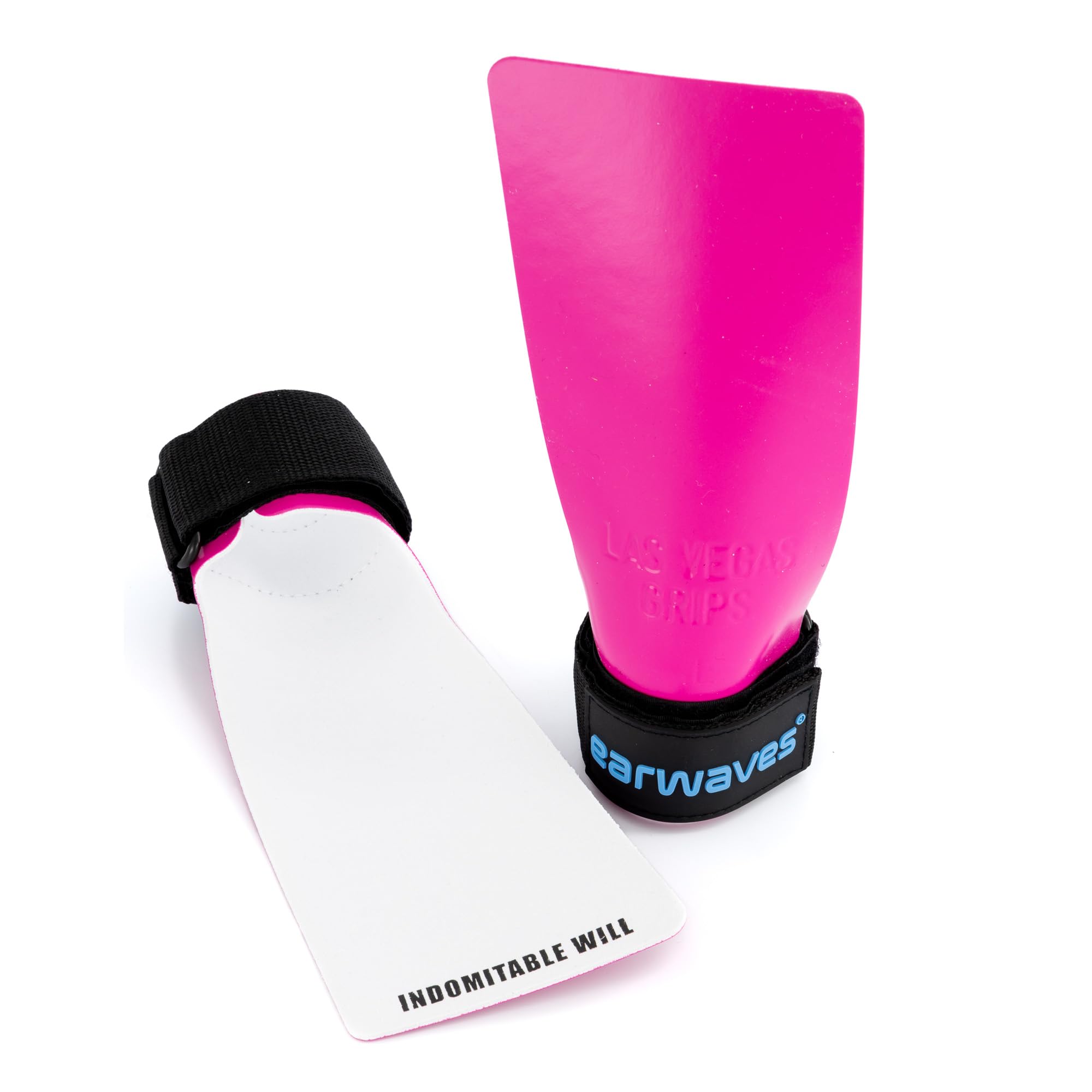Earwaves® Las Vegas™ Grips No Chalk I Calleras Sin Magnesio I Tejido sintético Ultra-adherente Antideslizante I Más repeticiones I Atletas Ligeros I Fingerless Sin Agujeros