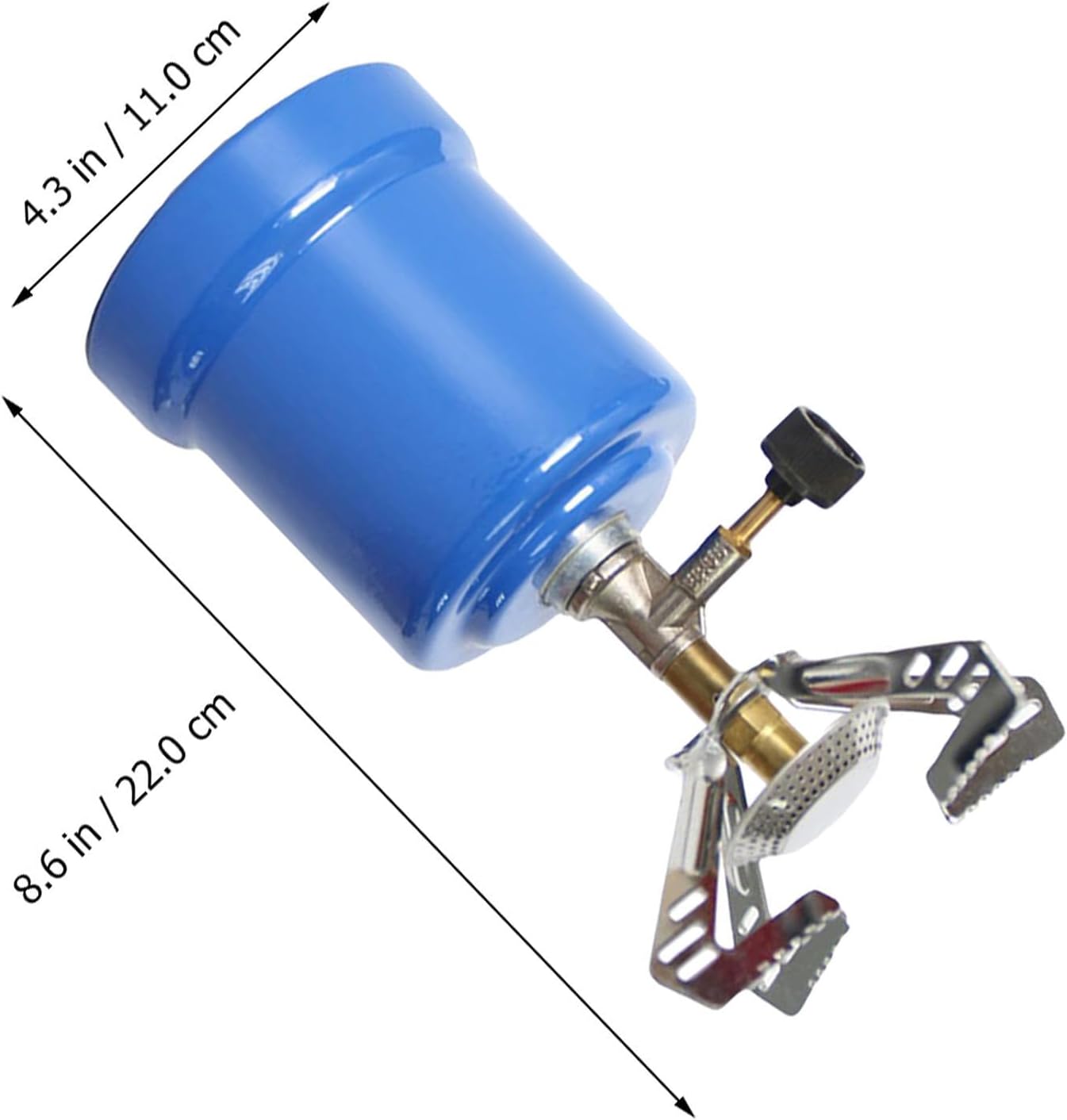 Portable Camping Coffee Stove for 190g Tank, Quick Setup