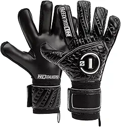 N1 Goalkeeper gloves Cronos SSG Pro Luvas de Goleiro Adulto para Futebol Profissional de Latex Alemão. Corte Híbrido e Encaixe Padrão. Antiderrapantes e Respiráveis. Fechamento Elástico