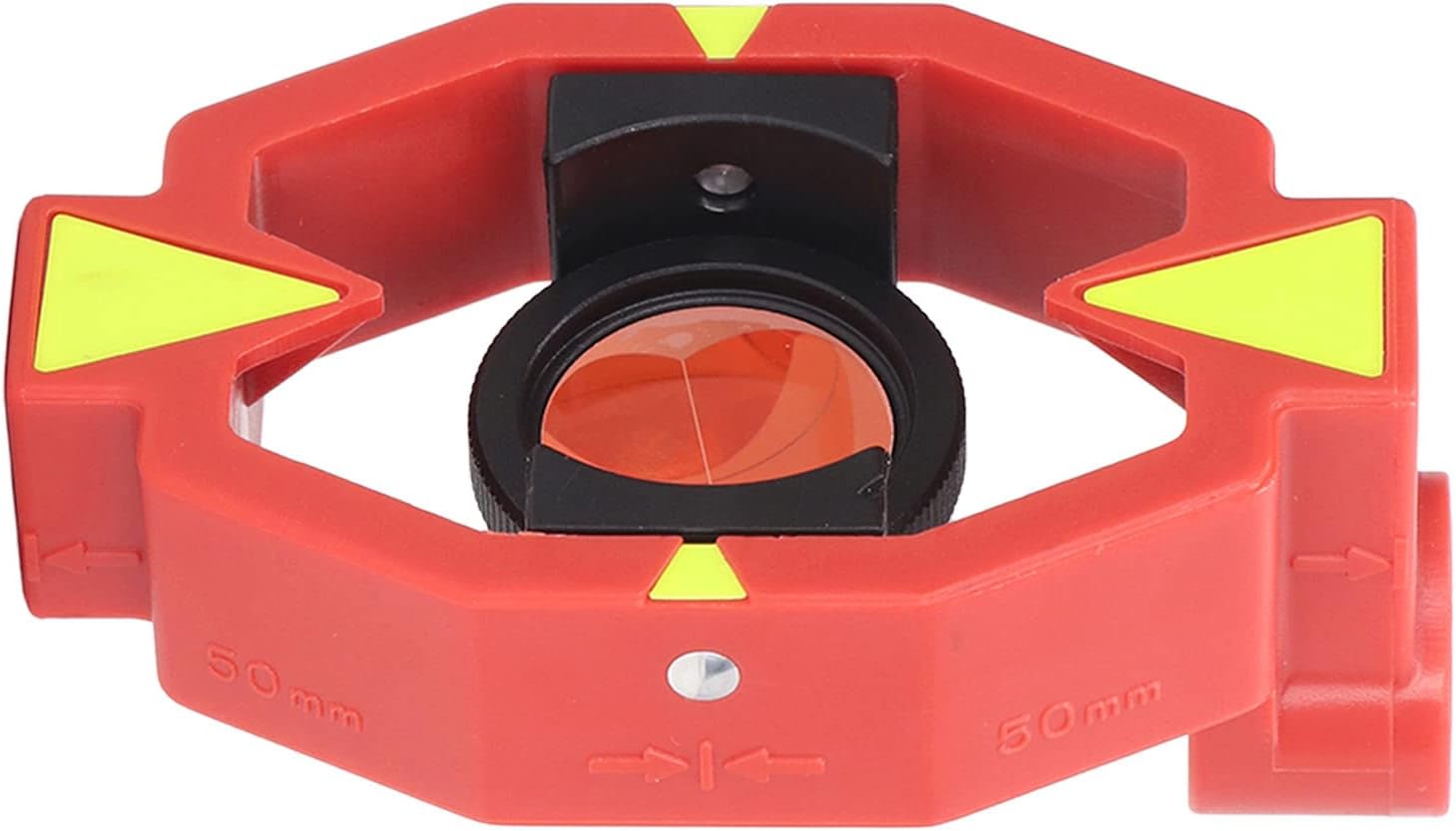 Fafeicy Total Station Mini Prism, Optical Glass, High Reflection and Features, Ideal for Tunnels and Railway Measurements