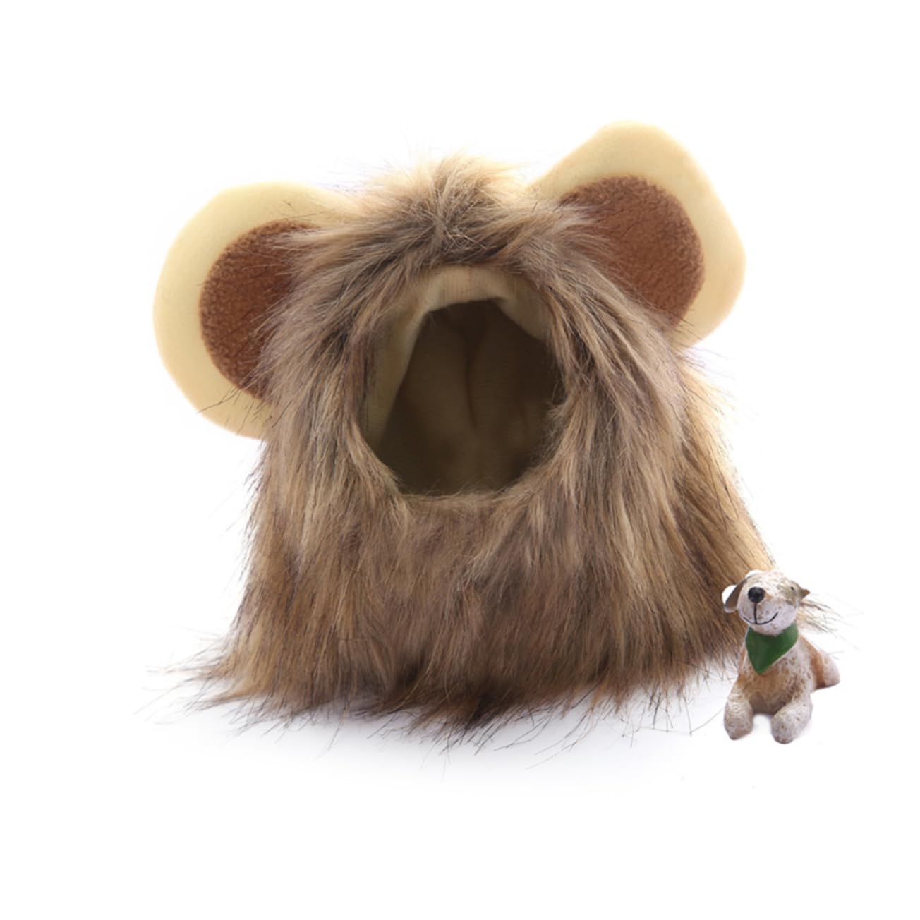 BESPORTBLE Costume Da Per Animali Domestici Da 3 Pezzi Con Parrucca Da Leone E Cappello Di Small Cat Dog Costumes Per Passeggiate Quotidiane Ed Eventi Del Fine Settimana