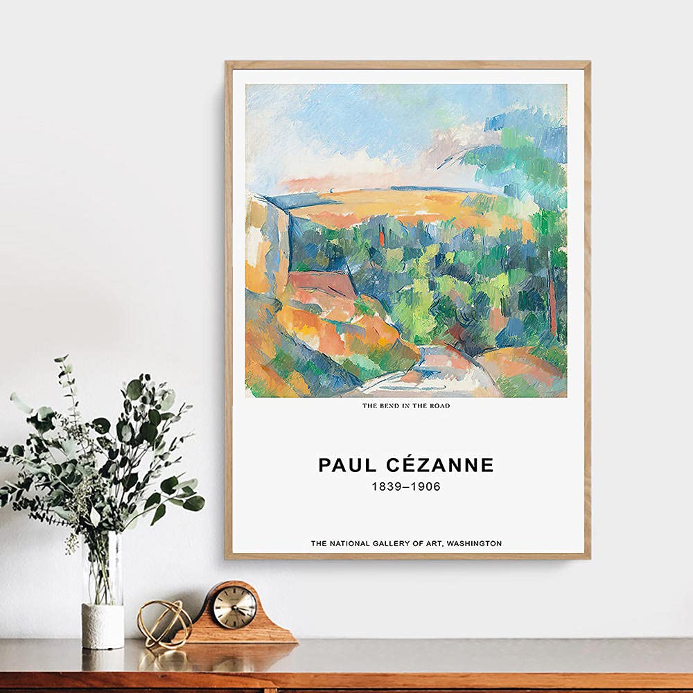 ポール•セザンヌ リトグラフ アート 絵画 インテリア 額縁