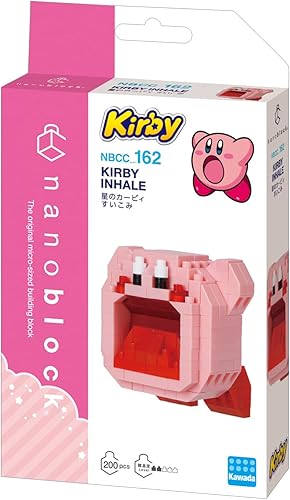 Miniatura 5 de nanoblock - Kirby - Inhalando Kirby, kit de construcción de la serie de colección de personajes