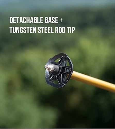 Miniatura 8 de AONIJIE Folding Ultralight Carbon Fiber Trekking Poles Quick Lock Trekking Hiking Pole Walking Stick