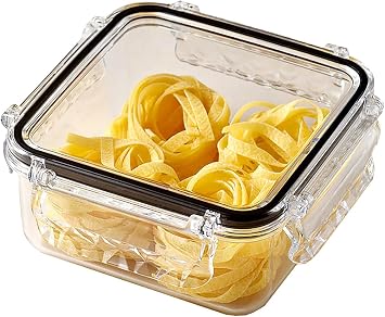 Airtight Food Storage Container With Lid 25oz Leak-Proof Lunch Box | BPA-Free | Meal Prep | Microwave, Freezer and Dishwasher Safe | Kitchen Fridge Organizer Boxes | Fresher Food