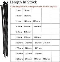 Vista 4 de 10 radios de acero inoxidable para bicicletas, 10 unidades, 12G (0.098 in de diámetro), radios de bicicleta eléctrica para MTBFat Electric Bike