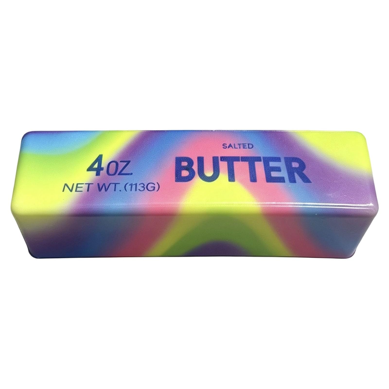Rainbow Butter Squishy, Cheese Squishy Realistic Design, Anxiety Relief Fidget Toy Sensory Toys For Adults & Kids (Butter-rainbow)