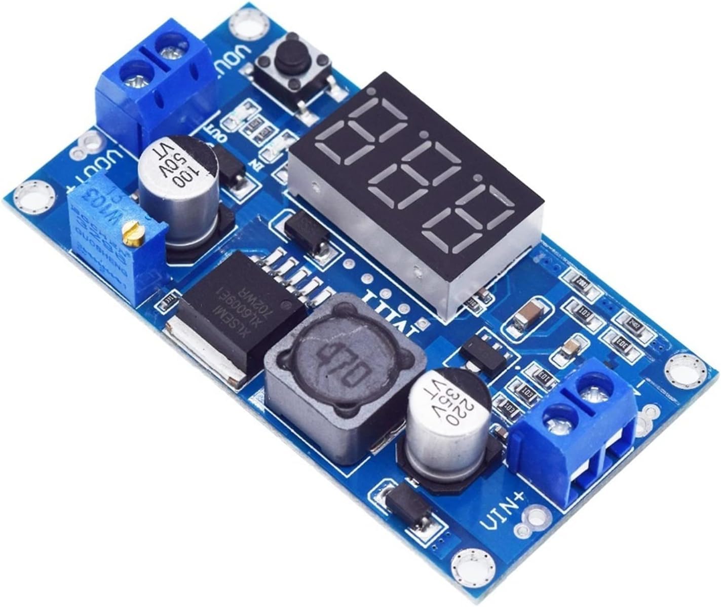 XL6009D DC to DC Step Up Booster Module 3A with Digital Display Adjustable Voltage Regulator Power Supply Buck Converter for UNO Projects Robotics DIY Lab Power Management-picture-28