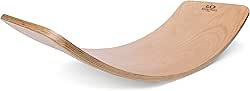 Kinderfeets, Kinderboard, Waldorf Original Wooden Balance Board for Toddlers, Kids,