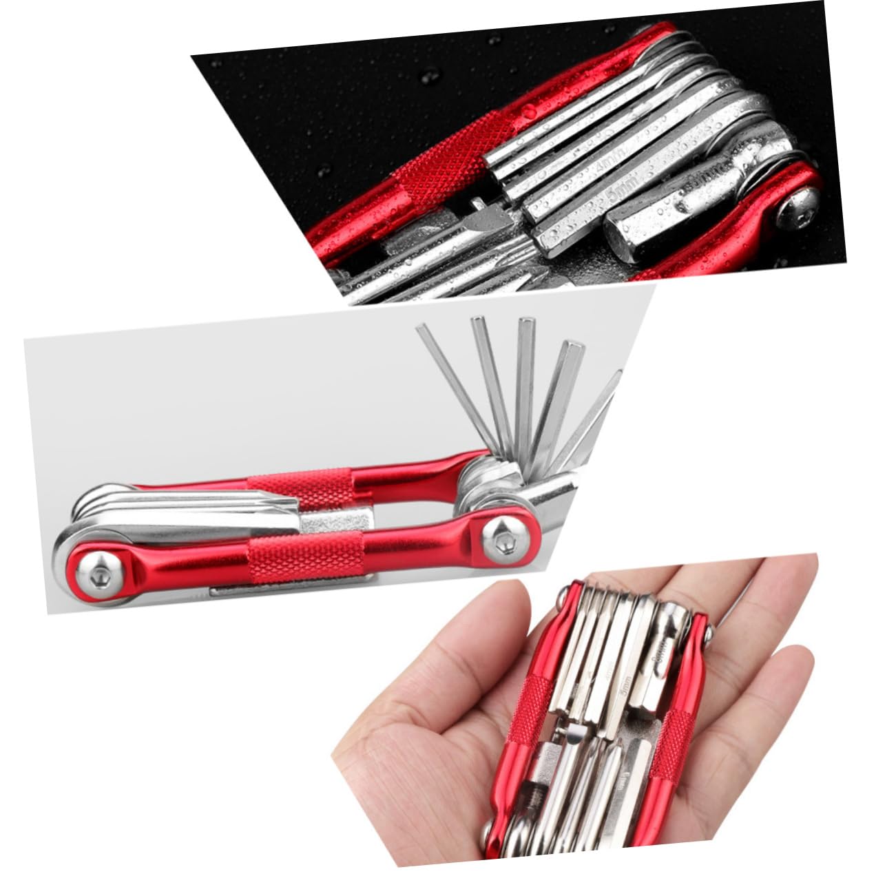 ifundom 1Pc Multi Function Bike Repair Tool Kit for Maintenance Versatile Bicycle Tool for Road Mountain and Bikes Durable Design for Quick Repairs