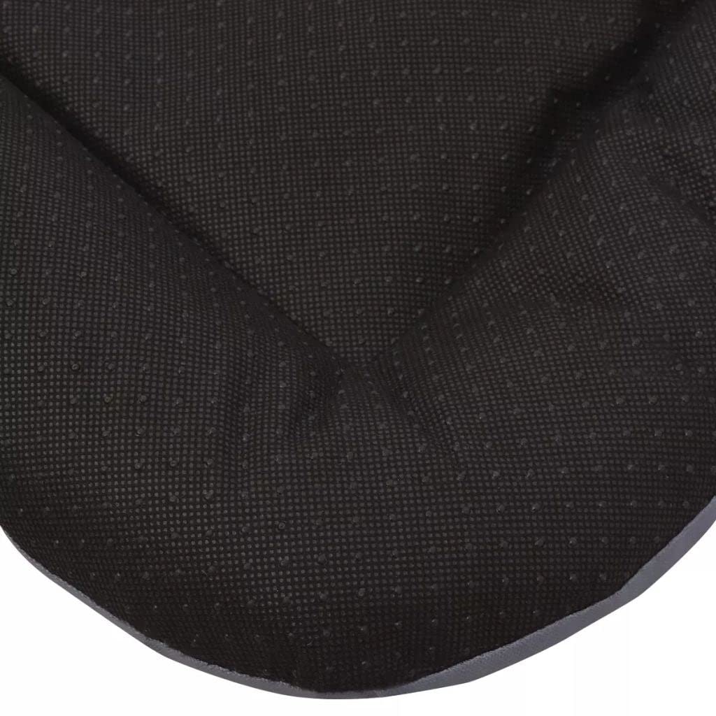 Colchón cama cesta para perros mascotas tamaño XXL 97 x 62 cm gris 02_0001616