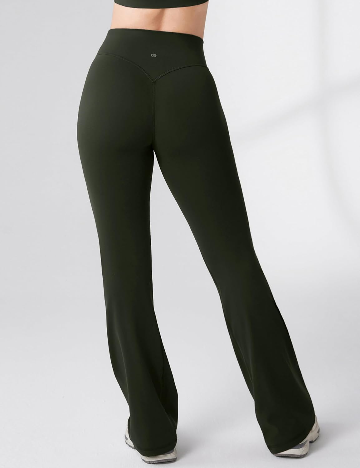 Hugcurve No Front Seam High Waisted Flare Leggings for Women Bootcut Yoga Pants Buttery Soft - 29.5''/31.5''/33.5'' - Image 2