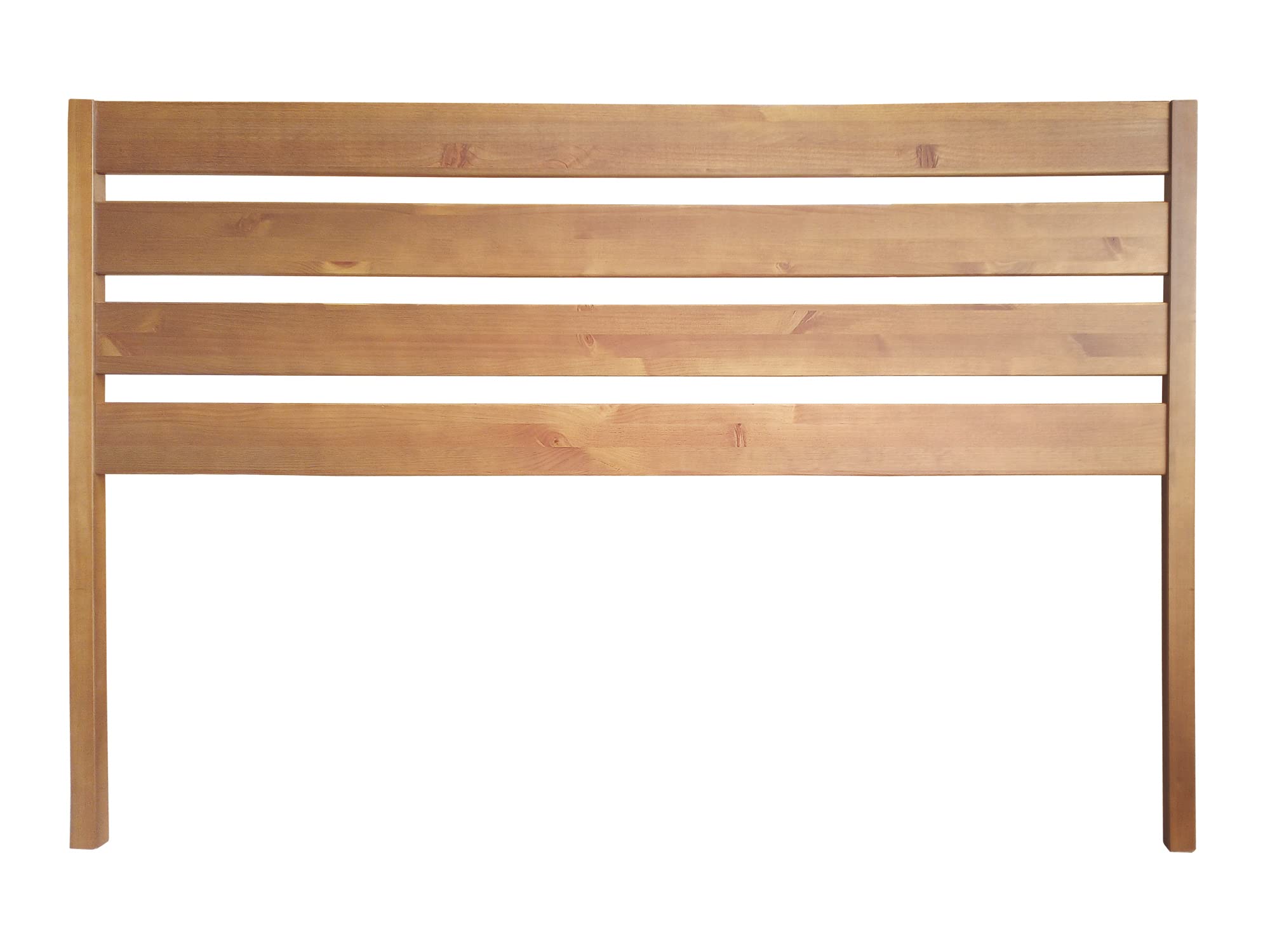 PEJECAR Cabecero Ibiza Fabricado en Madera Maciza de Pino insigni, Estilo Nórdico, para Montar en casa | Cabezal Madera Pino | Matrimonio y Juvenil (para Camas de 135 (145 x 110 cm), Roble)