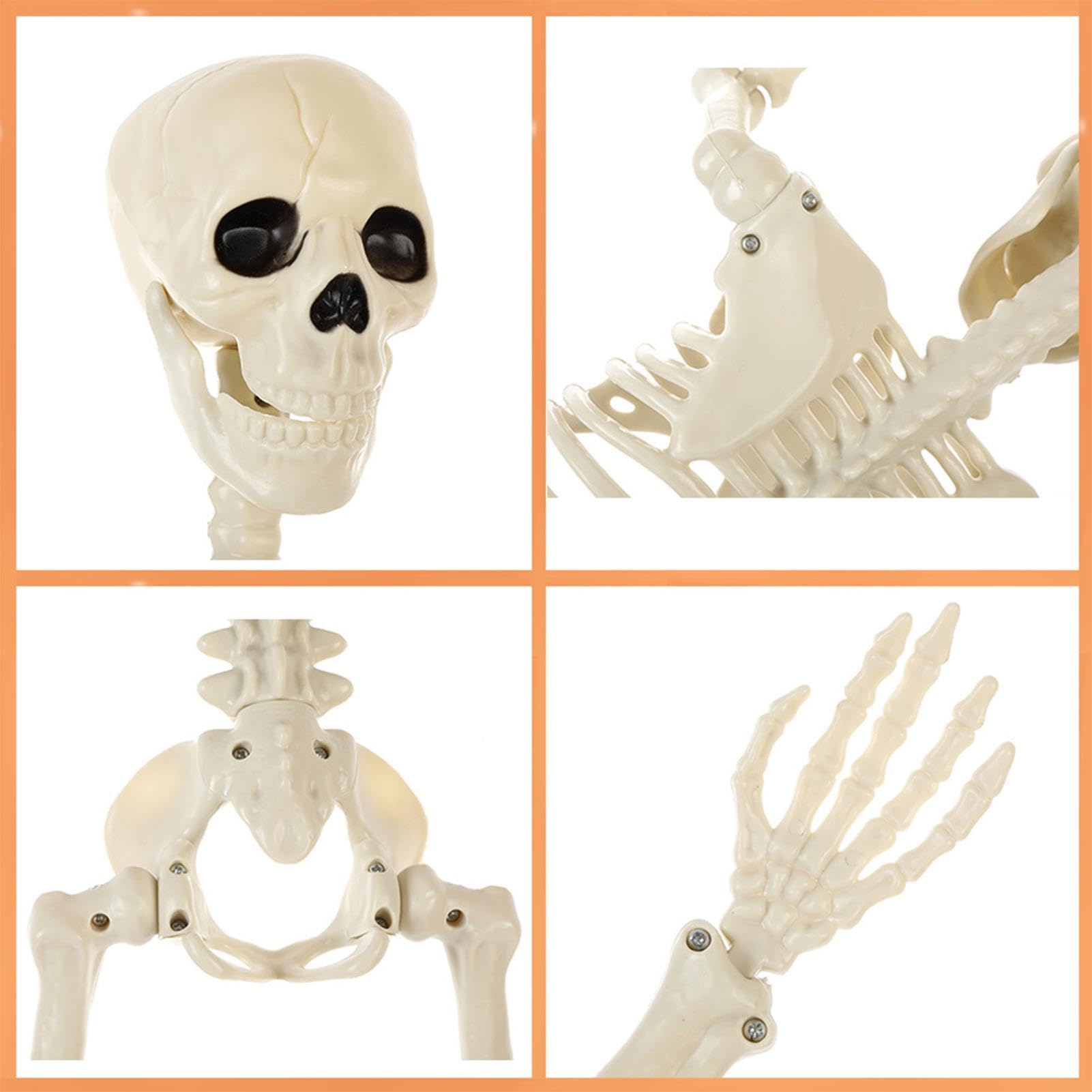 Decorazioni di Halloween all'aperto 35 "scheletro con la decorazione del