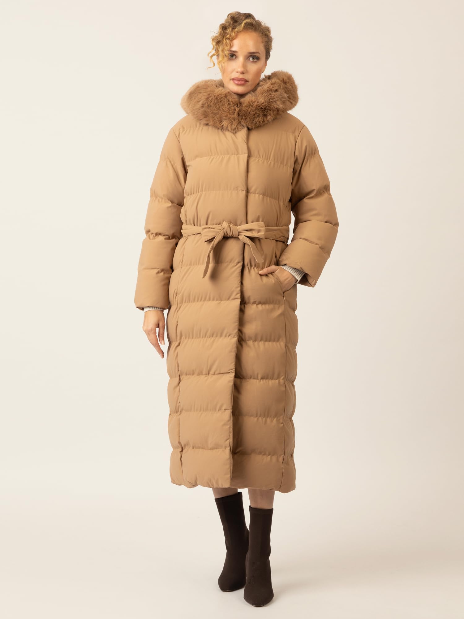 APART Fashion Damen Apart Winterjacke mit Reißverschluss Winterjacke