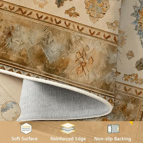 Tapis lavable style marocain géométrique 160x230 cm de qualité - 8