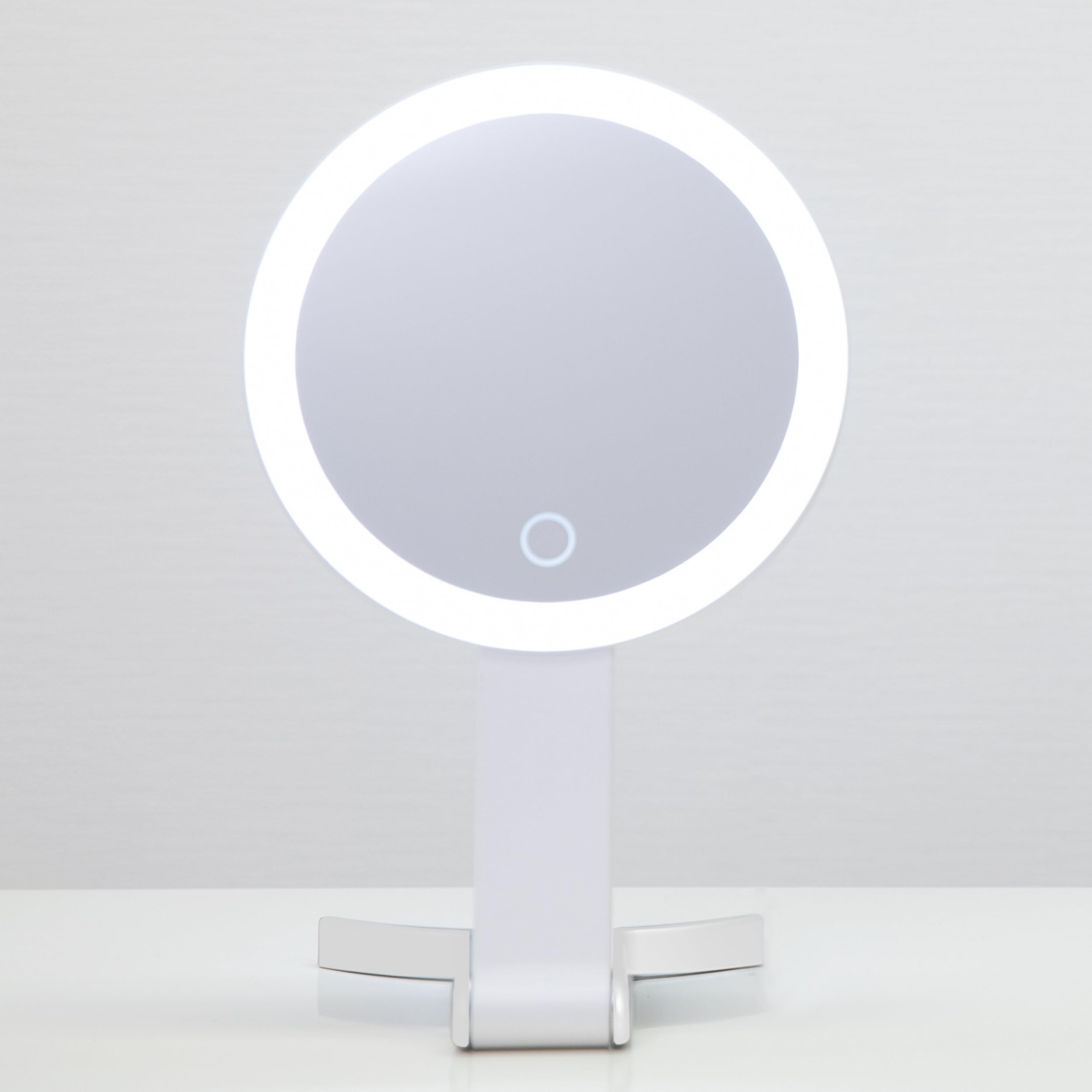 LED拡大鏡ライト ホワイト Amazon.co.jp: PRIDEMII（プライドミー） 卓上LED拡大鏡 20倍 × 1倍