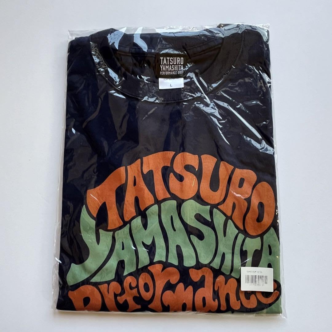 山下達郎　Tシャツ　パフォーマンス2017　Lサイズ Amazon.co.jp: 山下達郎 ツアーTシャツ PERFORMANCE 2017 サイズL