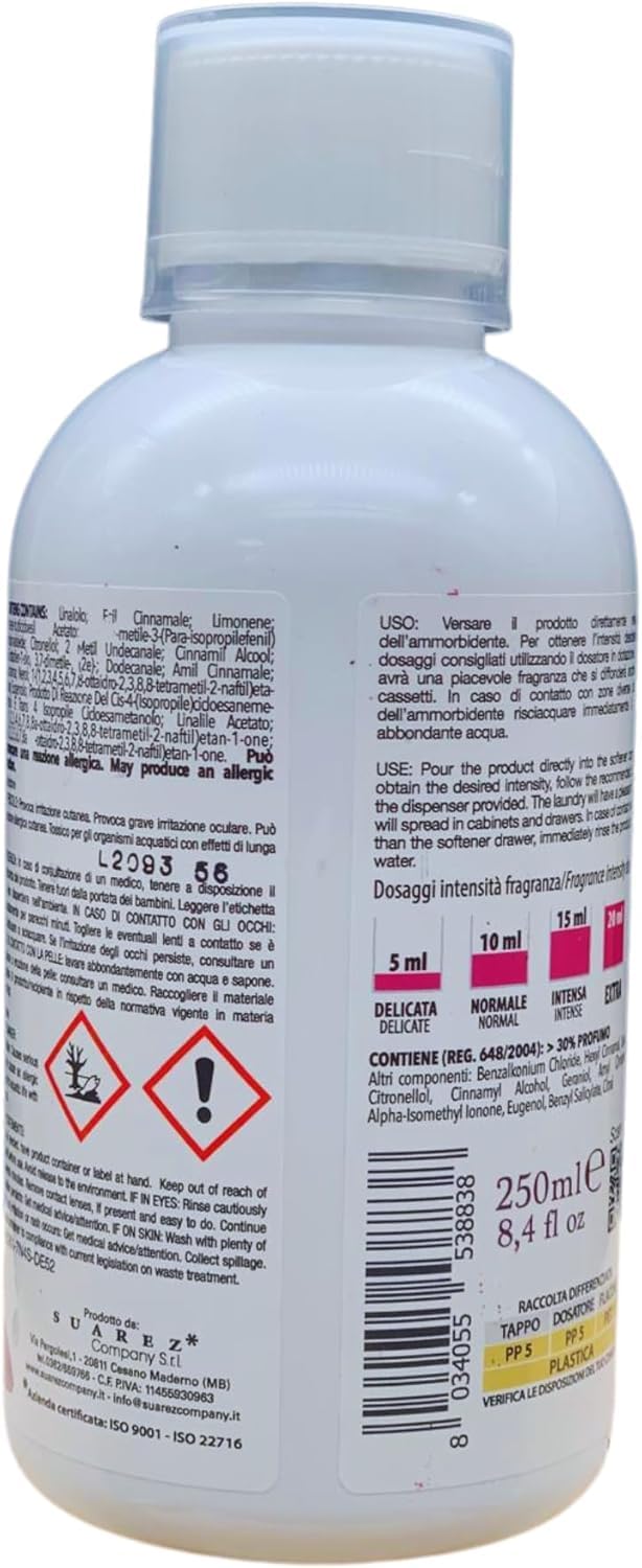 Sweet Home Profumatore Biancheria Fiorito - Las mejores fragancias para tu ropa, ropa de cama, toallas y ropa de cama de 250 ml + llavero Beni Culinari gratuito