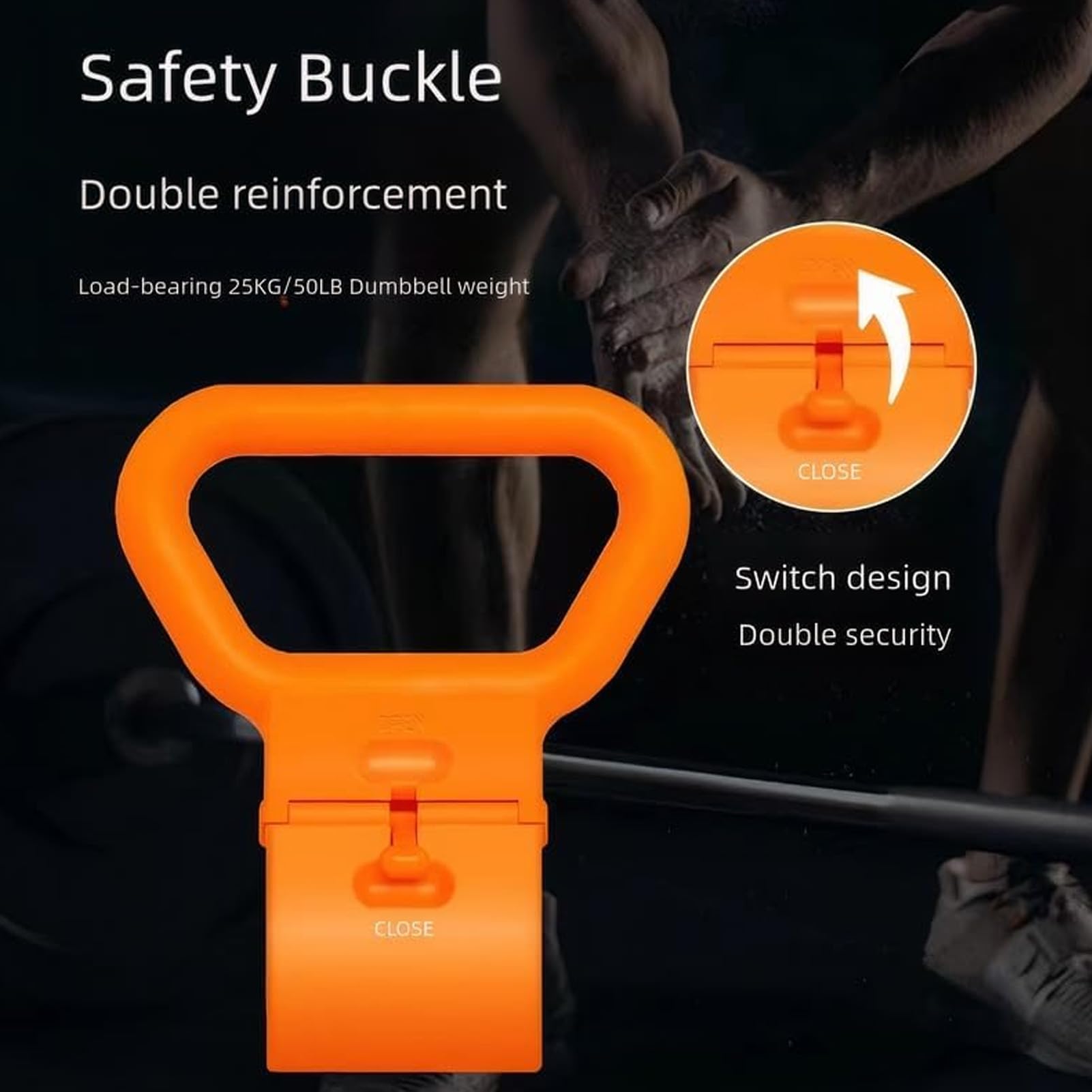 Adjustable Kettlebell Grip Handle for Dumbbells Convert Dumbbells to Kettlebells Portable Kettlebell Handle for Indoor Outdoor Gym Fitness Training for Home Gym Enthusiasts