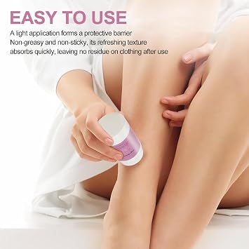 Anti Chafe Stick Waterproof Anti Chafing Cream Anti Chafe Balm Thigh Rescue Anti Friction Stick for Prevents Chafing Thighs & Skin Protection Glide Anti Chafing Stick Sports Running Hiking, 40g