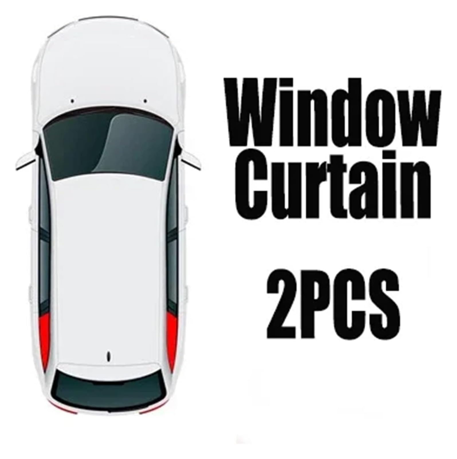 Per VW Per Tiguan 1a Per Generazione 2007-2016 Tendina Parasole Magnetica Personalizzata Finestrino Auto Telaio Parabrezza Anteriore Parasole Auto(2PCS SIDE TRIANGLE)