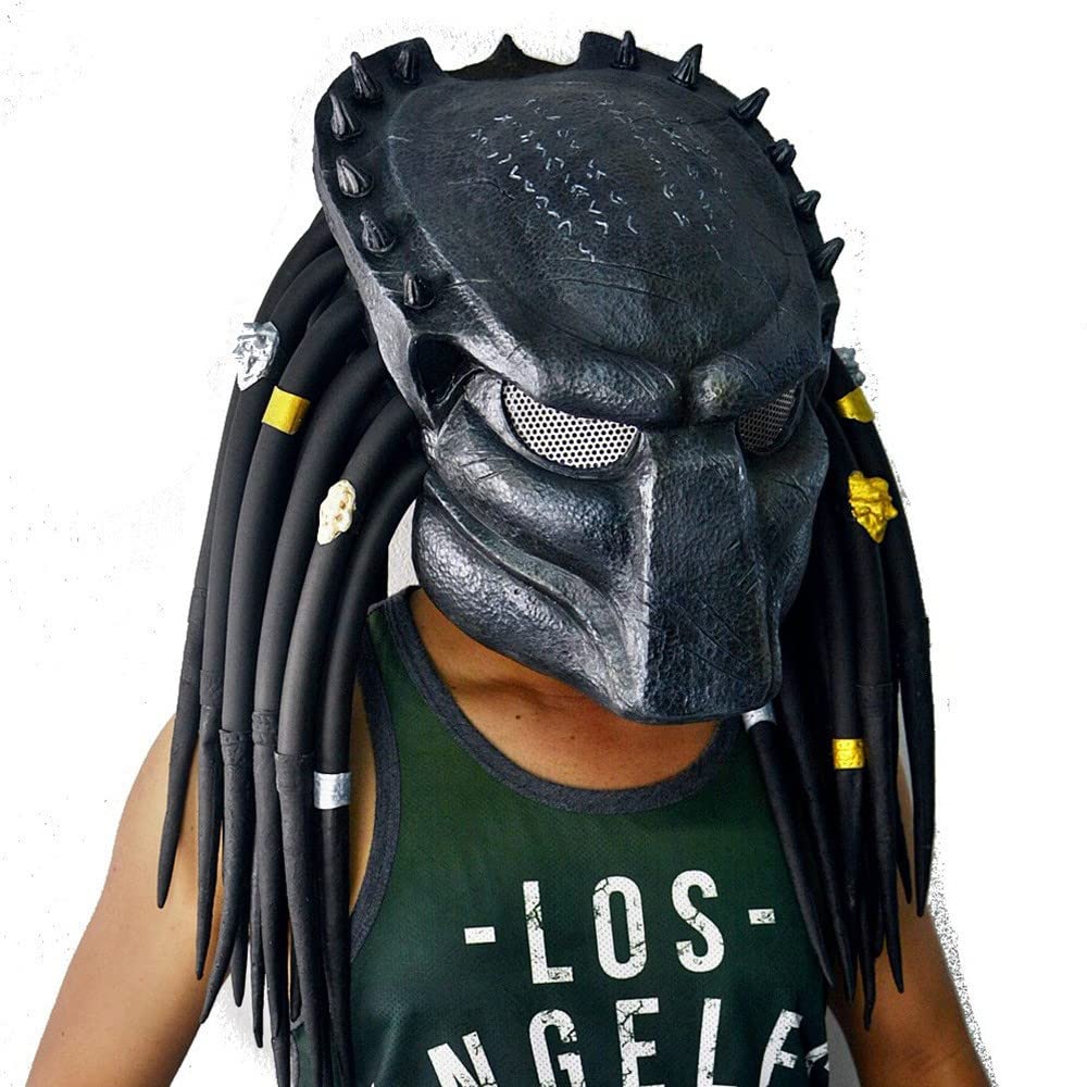 Predator Mask Predator Mask Children's Toys Halloween Mask Latex Mask Christmas Gifts Photoshoot Party Simulation Movie Mask