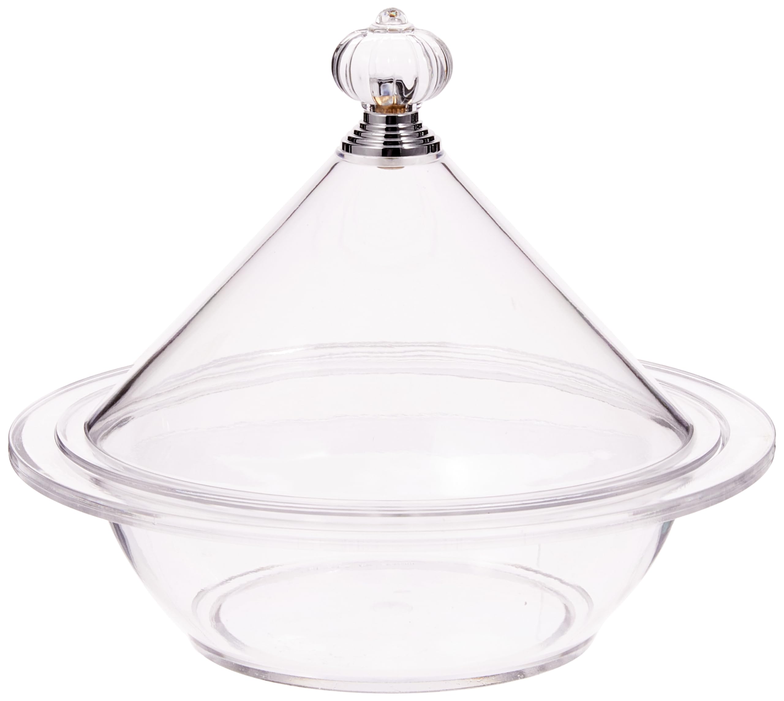 Vague Acrylic Candy and Dates Serving Bowl Golden 02-455